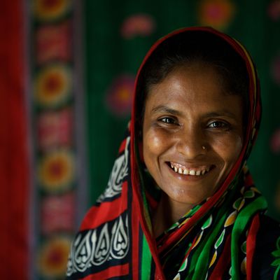 A woman in Bangladesh in BRAC's Integrated Development Program