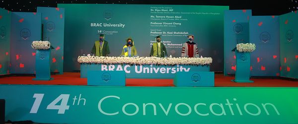 “Hope lies in your hands – and you are well-equipped” Tamara Abed at BRAC University’s 14th Convocation - Header Image