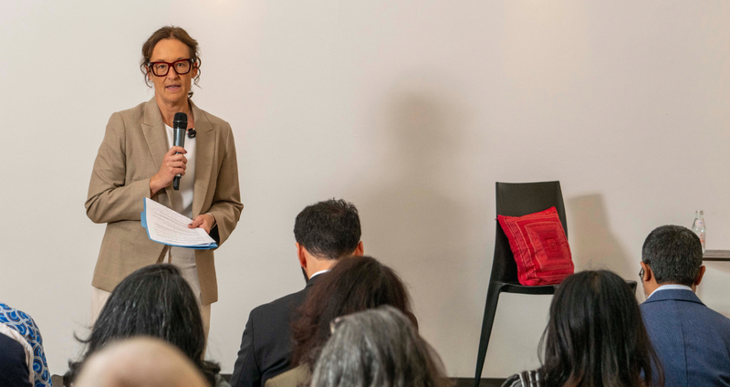 Julia Roberts, BRAC USA CEO, speaks at BRAC's 2026 event alongside UNGA, Collaborative Action: Scaling Proven Development Solutions