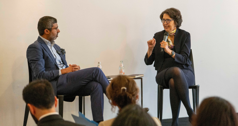 A fireside chat with Shameran Abed, Executive Director of BRAC International, and Rachel Glennerster, President of the Center for Global Development, at BRAC's 2026 event alongside UNGA, Collaborative Action: Scaling Proven Development Solutions