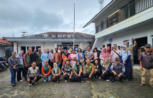 5TH feb 2025 -MEL Team visits community meeting in  West Java, Indonesia
