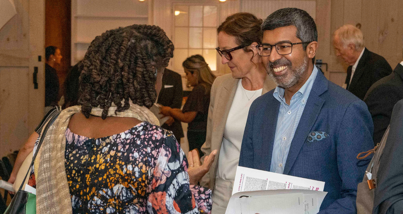 Shameran Abed, BRAC Executive Director, in conversation at BRAC's 2026 event alongside UNGA, Collaborative Action: Scaling Proven Development Solutions