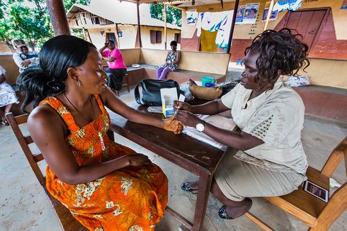 Sierra Leone Health Worker