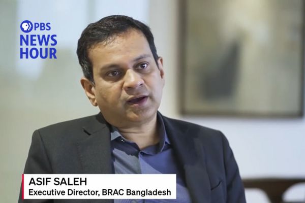 Video | PBS Newshour on Bangladesh’s climate crisis amid rising sea levels - Header Image