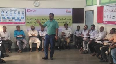 BRAC training bus drivers to promote road safety and reduce road crash in Bangladesh - Header Image
