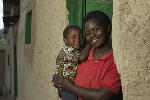 BRAC | Rwanda, AIM, Angelique and her son