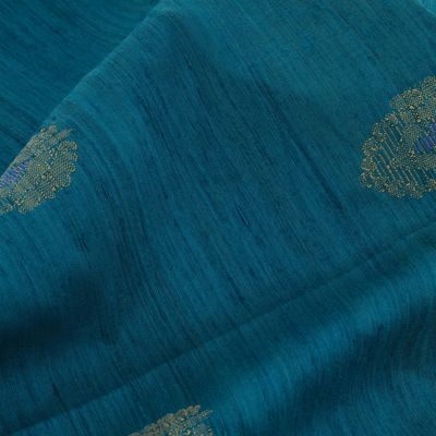 BRAC Bangladesh social enterprise sericulture - blue silk fabric