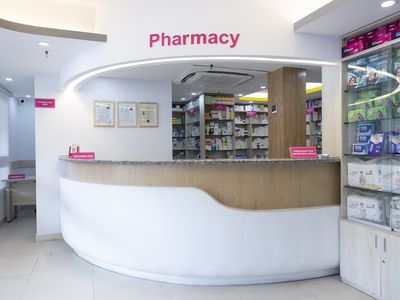 A pharmacy center