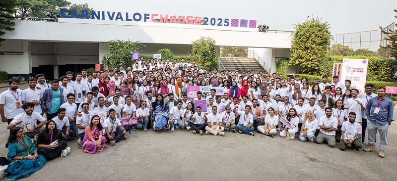 Professor Abdullah Abu Sayed Encourages Youth at BRAC’s Carnival of Change 2025