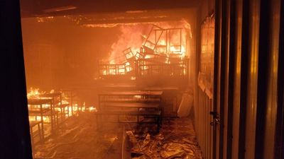 Cox's Bazaar Fire - Fire Spreads Through Classroom