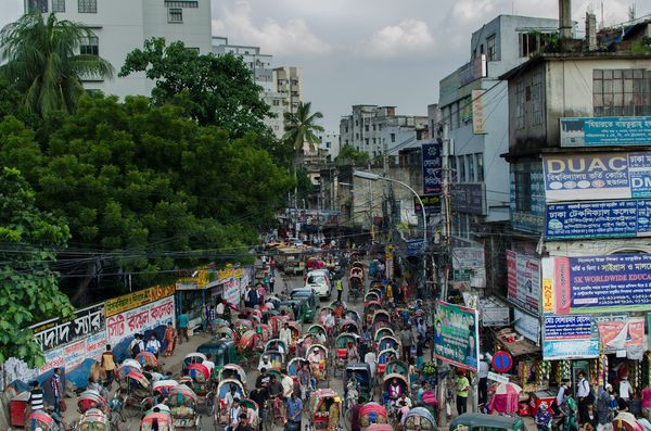 BRAC Bangladesh | Urban development, a busy street in Dhaka