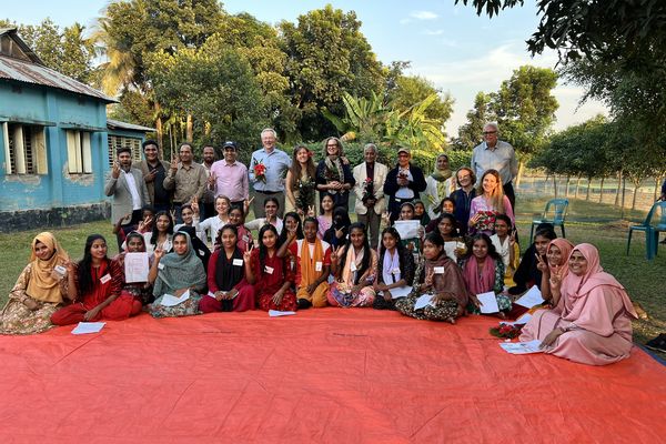 Emily Gilels visit to Bangladesh BRAC USA Board member