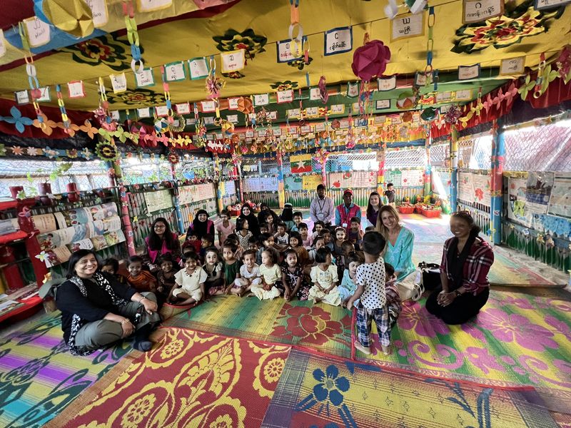 Emily Gilels visit to Bangladesh BRAC USA Board member