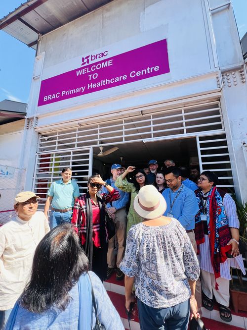 Emily Gilels visit to Bangladesh BRAC USA Board member