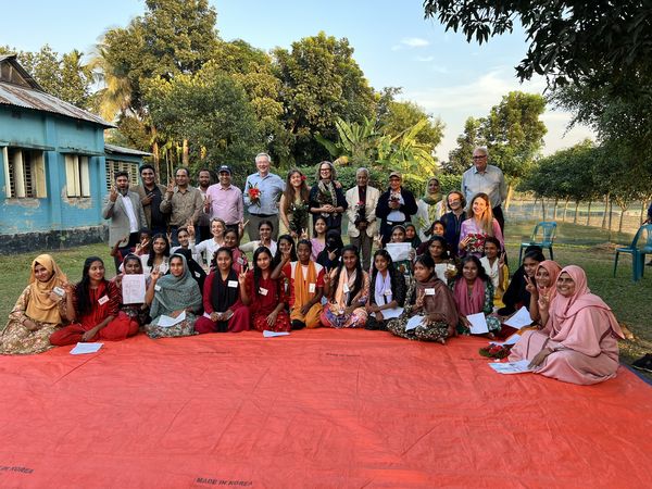 Emily Gilels visit to Bangladesh BRAC USA Board member