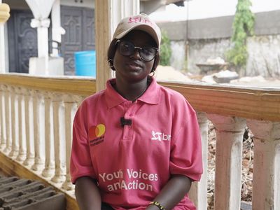 Emmanuella - AIM mentor and youth advocate, Sierra Leone- portrait 2, 2026