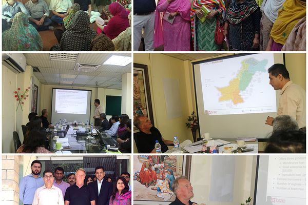 Hans Eskes visits BRAC in Pakistan - Header Image