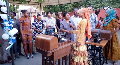 BRAC provided 50 sewing machines to girl entrepreneurs in Tanzania - Header Image