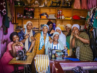 Group of women in Tanzania, 2026
