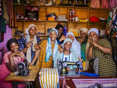 Group of women in Tanzania, 2026