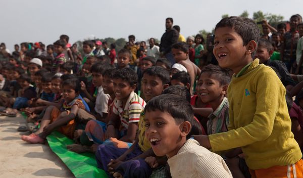 Clowns visit the Rohingya settlements in Cox’s Bazar - Header Image