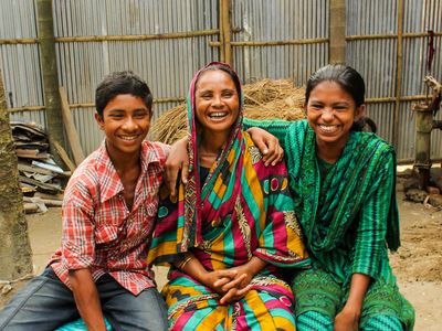 Ultra-Poor Graduation participant in Bangladesh extreme poverty women