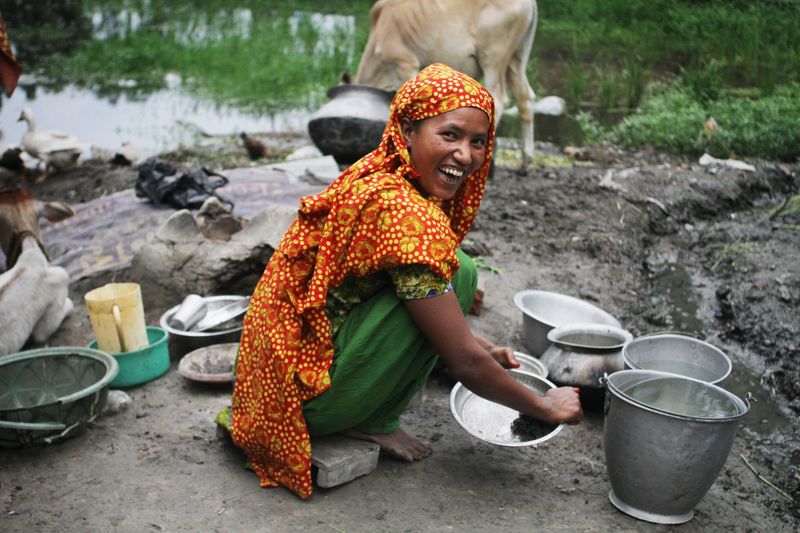 Ultra-Poor Graduation participant in Bangladesh extreme poverty women