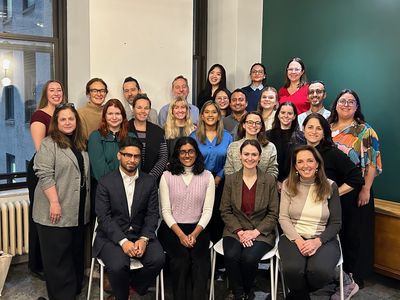The BRAC USA team gathers together for a photo at a recent staff-in week in New York