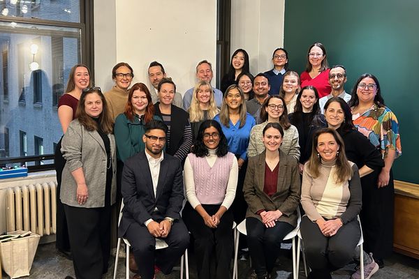 The BRAC USA team gathers together for a photo at a recent staff-in week in New York