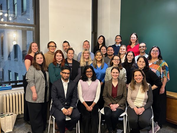 The BRAC USA team gathers together for a photo at a recent staff-in week in New York