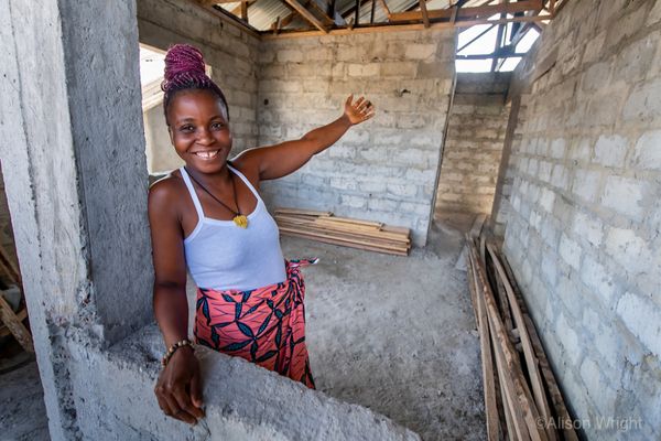 Women’s History Month story series | Building a new home: Jebbeh’s story - Header Image