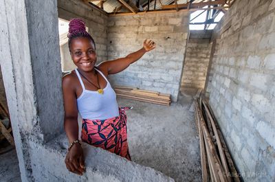 Women’s History Month story series | Building a new home: Jebbeh’s story - Header Image