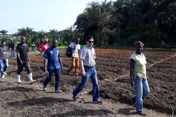 BRAC International executive director’s visit to Liberia - Header Image