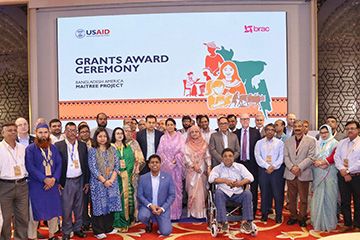 Bangladesh-America Maitree Project grants worth BDT 89 crore awarded to 18 local NGOs