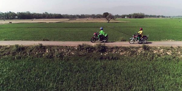 Women on wheels in rural Bangladesh - Header Image