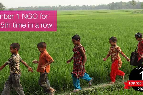 BRAC ranked #1 NGO in the world for the fifth consecutive yearFeatured - Header Image