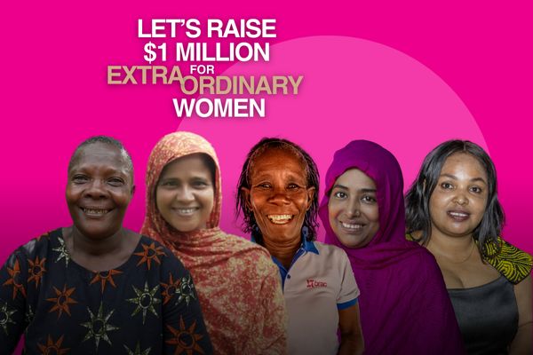 Our bold new campaign: $1 million for Extraordinary Women - Header Image