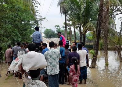 BRAC teams respond to latest Bangladesh flood emergency; 2 million affected - Header Image