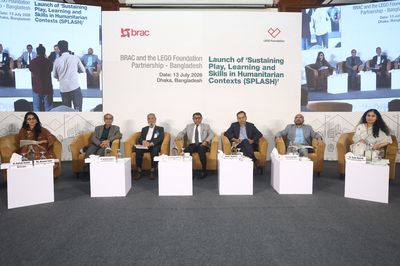 BRAC and LEGO Foundation launch SPLASH for children affected by humanitarian crises
