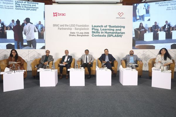 BRAC and LEGO Foundation launch SPLASH for children affected by humanitarian crises