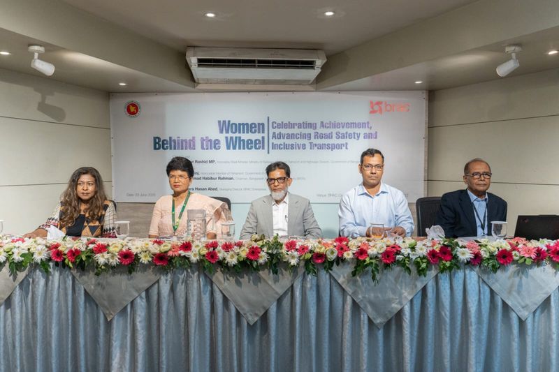 Women Earn Professional Driver Certification Through BRAC