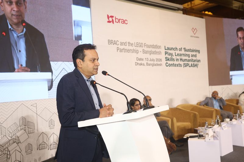 BRAC and LEGO Foundation launch SPLASH for children affected by humanitarian crises