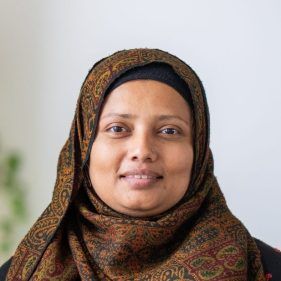Headshot of Shaila Ahmed, PhD