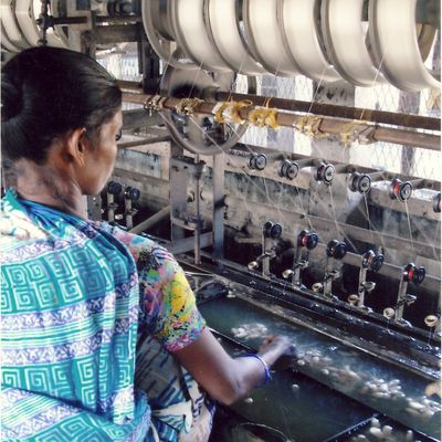 BRAC Bangladesh social enterprise silk reeling