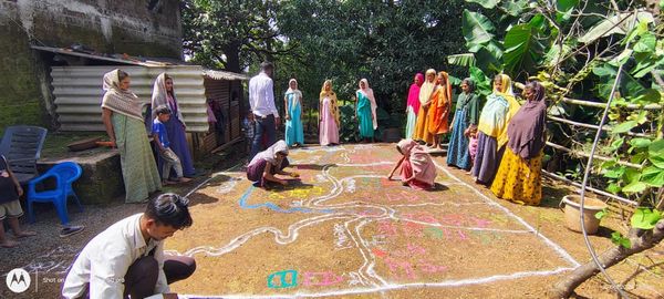 Social Mapping at Khayi Village, Horafali Cluster, Akkalkuwa