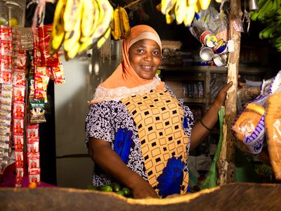 Tanzania Microfinance client