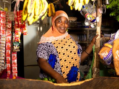 Tanzania Microfinance client