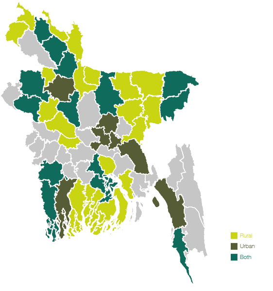 Coverage map