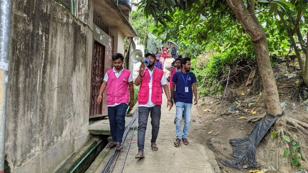 Cyclone Remal strikes southern coast of Bangladesh.