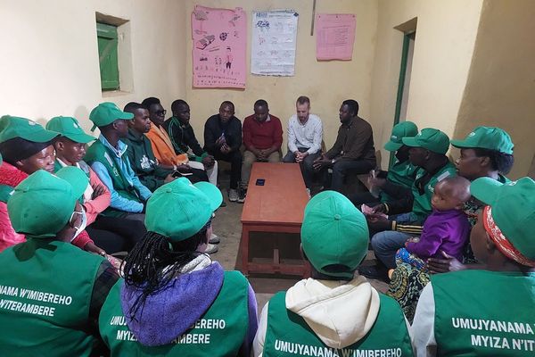 Coaches in Rwanda for Graduation Program
